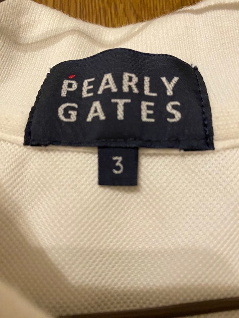 値下げ★PEARLY GATES /パーリーゲイツ /白 /サイズ3