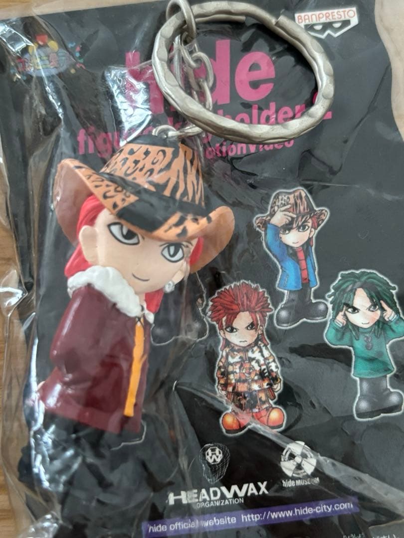 フィギュアキーホルダー 未開封品 ☆ hide ☆