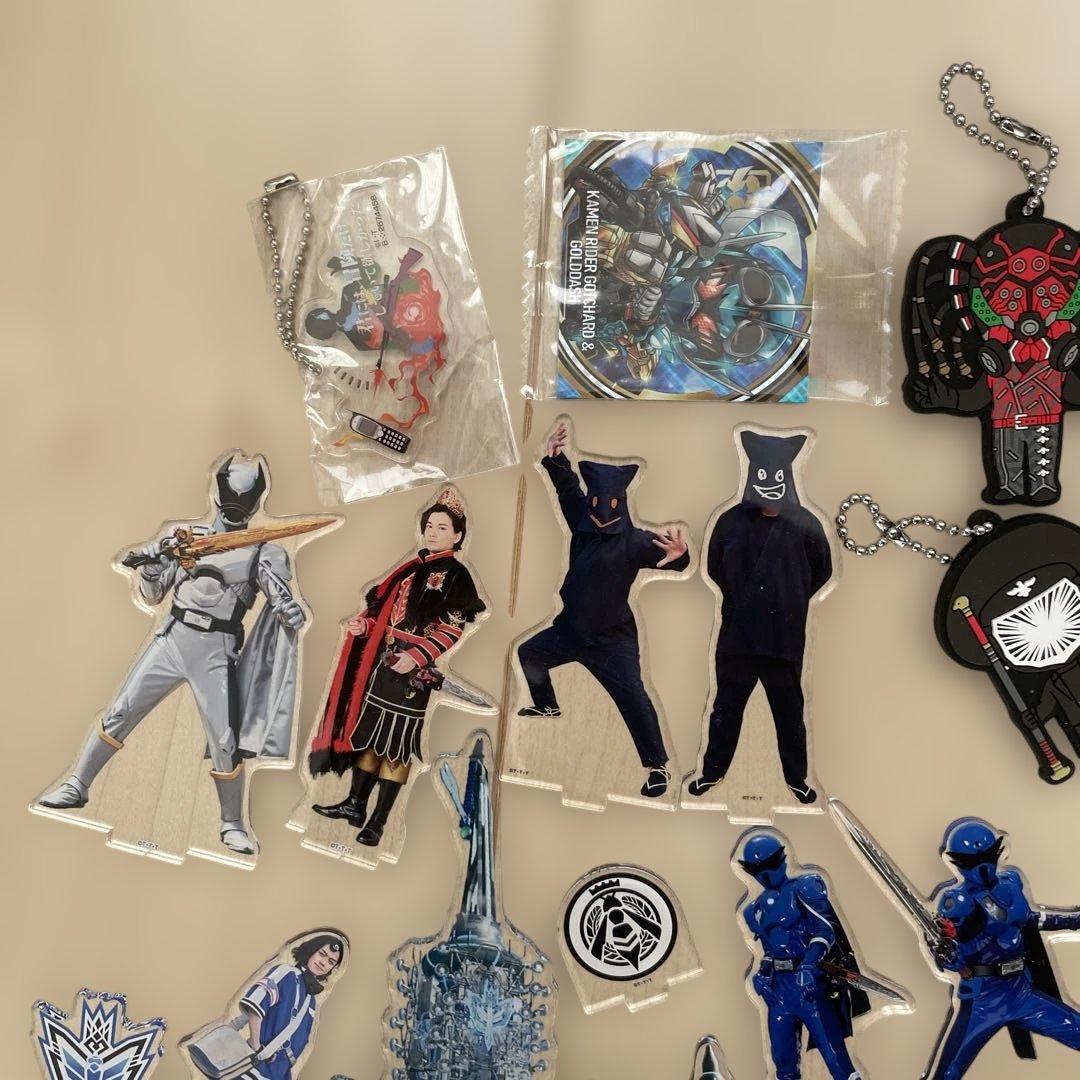 仮面ライダー　グッズまとめ売り　アクリルスタンド　アクリルキーホルダー　ラバマス