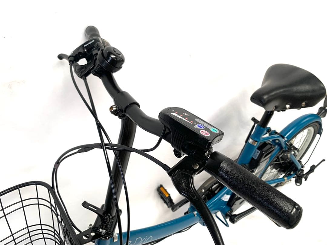 【即乘】送料無料e-Drip 折り畳み電動アシスト自転車 6速 20インチ