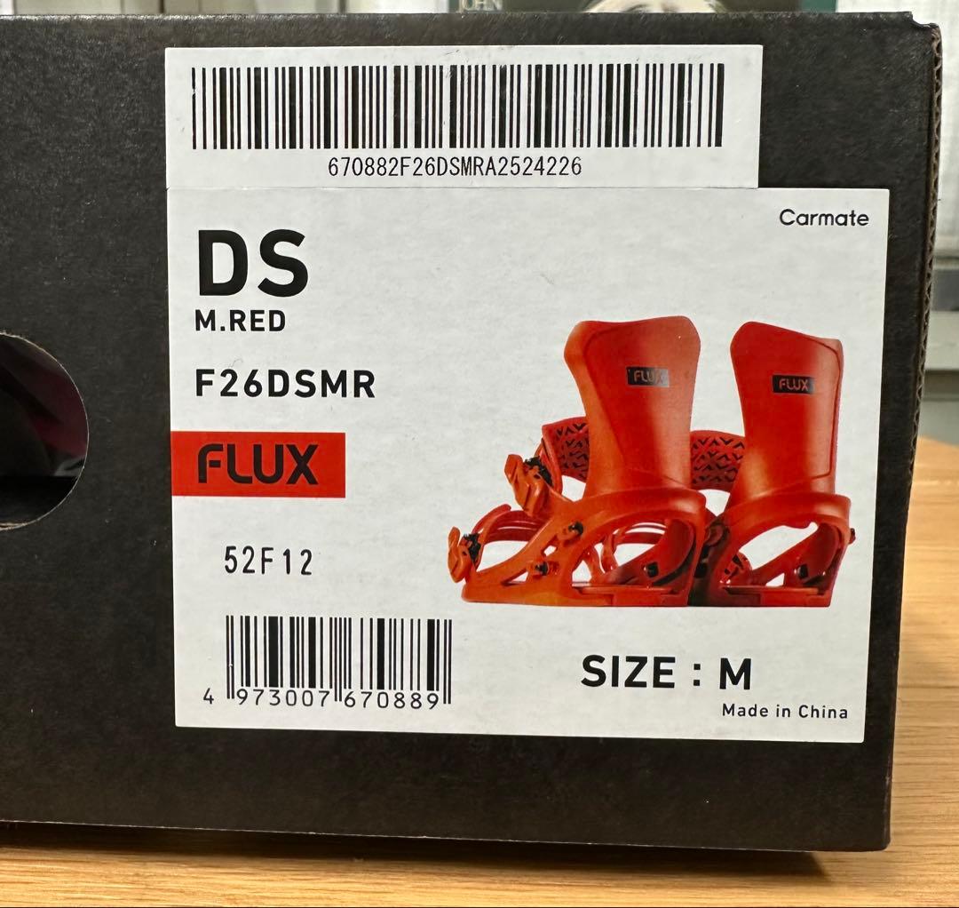 FLUX F26DSMR ビンディング Mサイズ M.RED