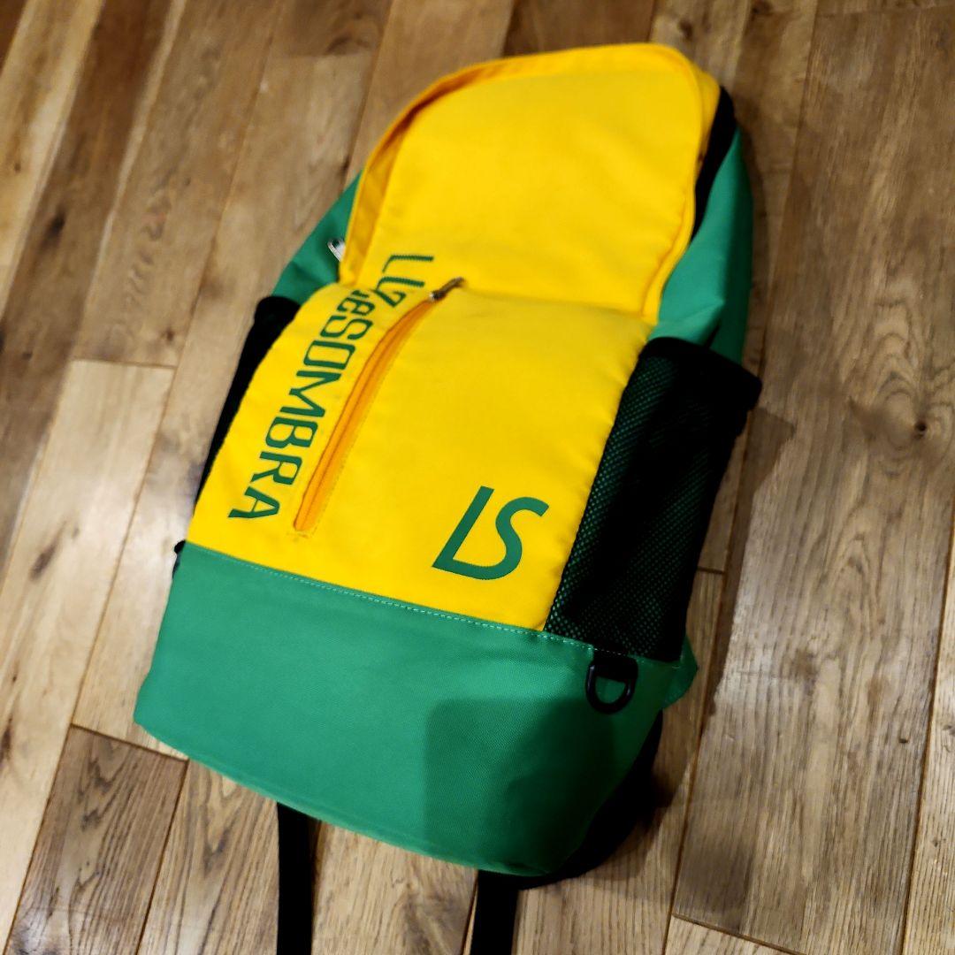 ルースイソンブラ　バックパック　リュック　サッカー　フットサル　ブラジルカラー