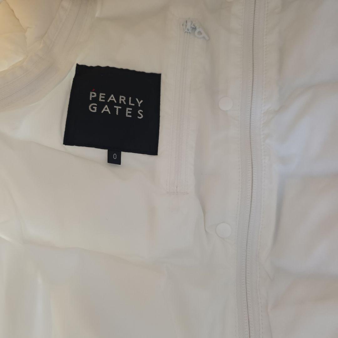 PEARLY GATES ホワイトダウンジャケット