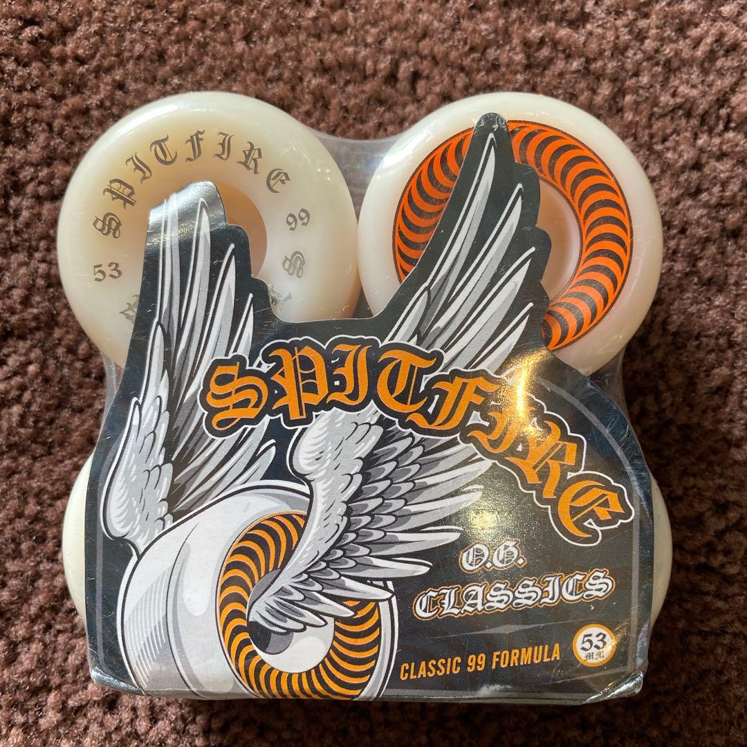 SPITFIRE OG CLASSICS 53mm 99aホワイトウィール