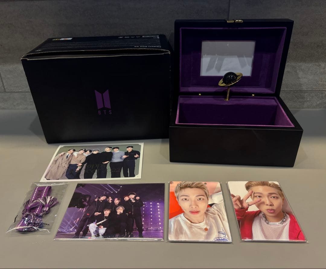 BTS MERCH BOX #6 オルゴール RM トレカ付き