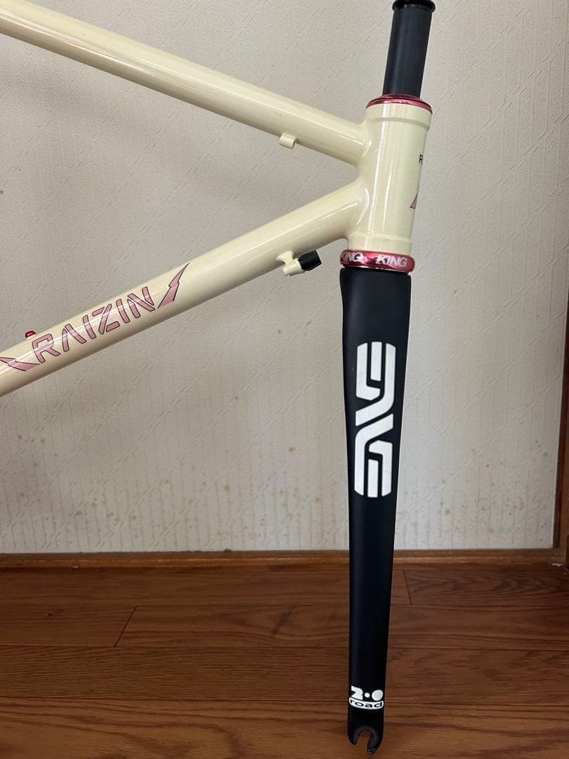 RAIZIN オーダーフレーム ENVEフォークセット　雷神　クロモリ　ローター