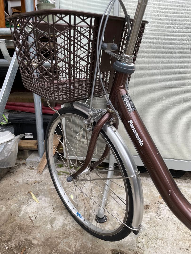 静岡引き取り電動アシスト自転車 充電器未使用！ R3年製バッテリー