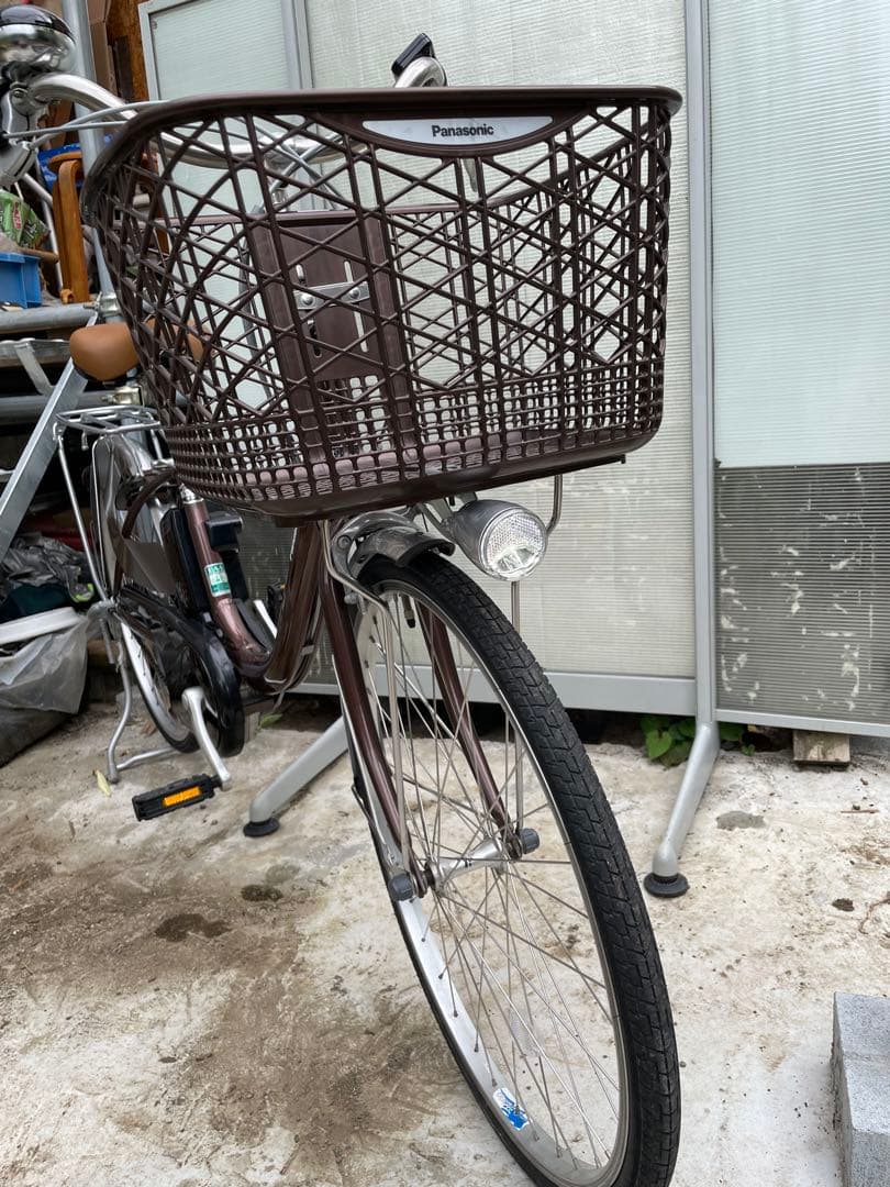 静岡引き取り電動アシスト自転車 充電器未使用！ R3年製バッテリー