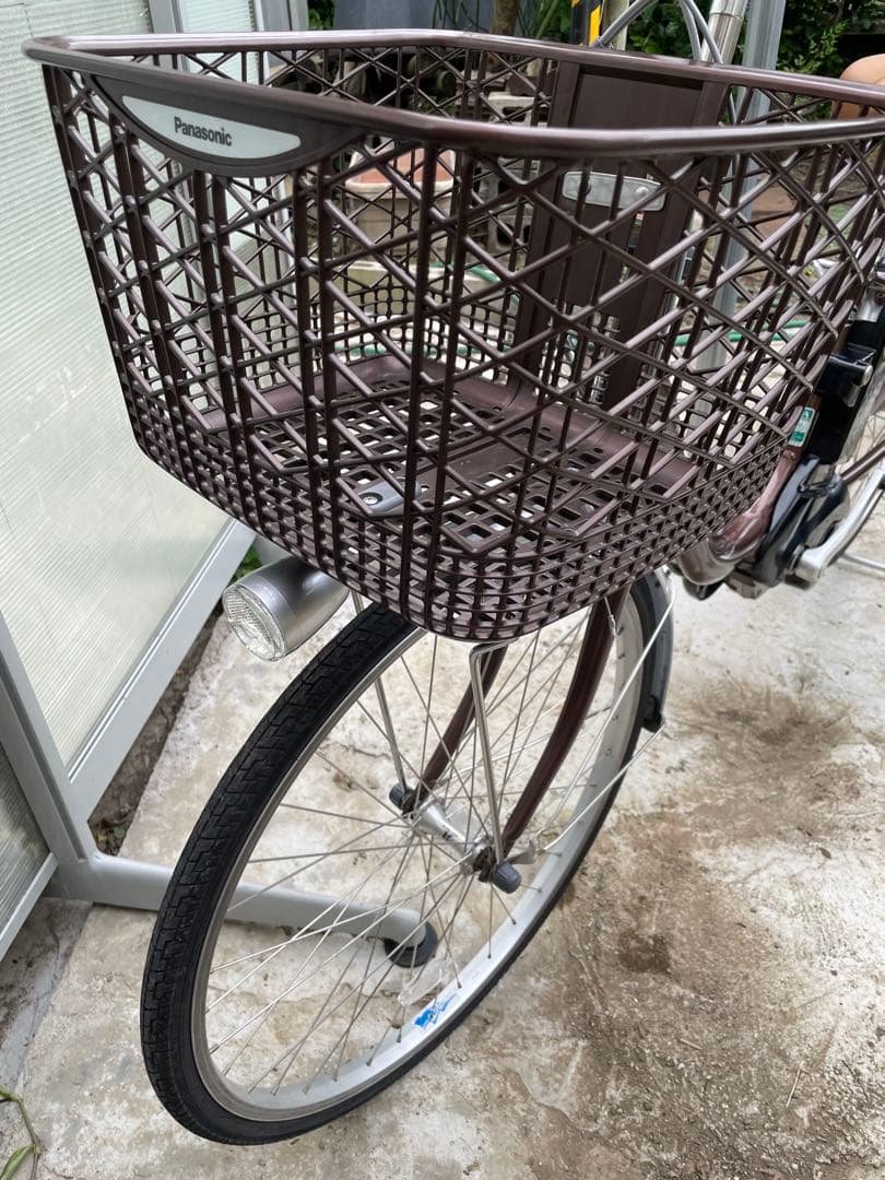 静岡引き取り電動アシスト自転車 充電器未使用！ R3年製バッテリー