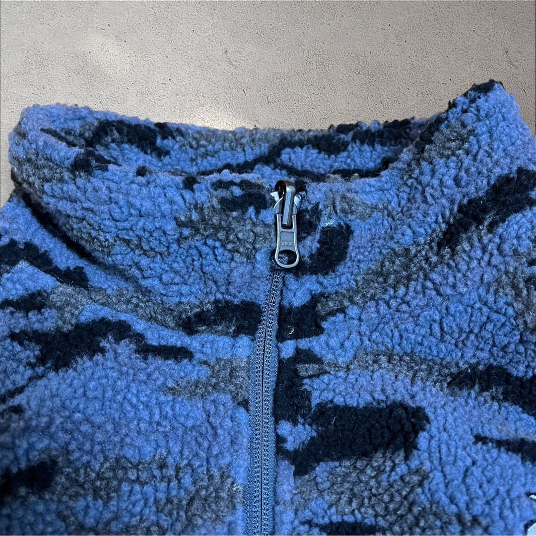 YONEX ヨネックス　リバーシブル　ジャケット　ボア　カモフラ　刺繍　XL