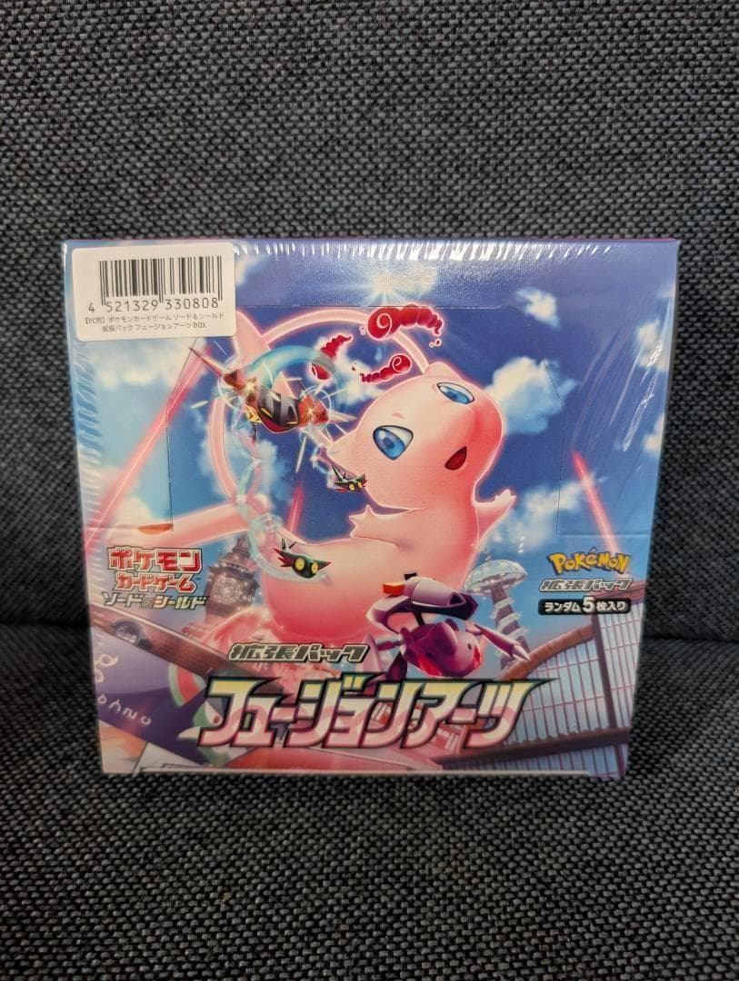 ◆フュージョンアーツ　BOX◆新品未開封（シュリンク付き）　ポケモンカードゲーム