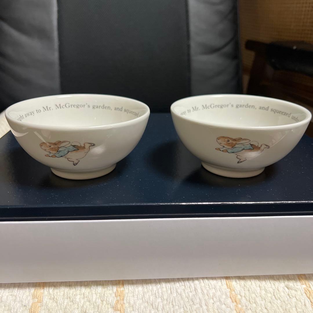 ウェッジウッド　ピーターラビット　ライスボール　お茶碗