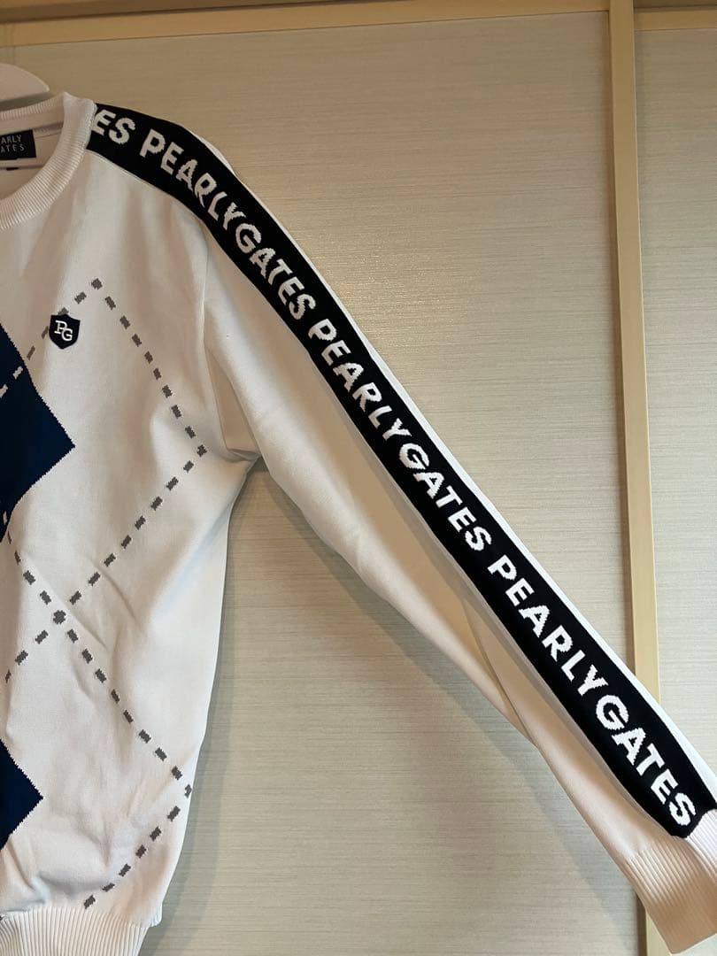 PEARLY GATES パーリーゲイツ　アーガイル　ニット