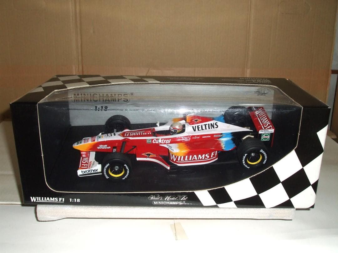 ウィリアムズ　F1　ショーカー　１９９９　ザナルディ　ミニチャンプス　１／１８
