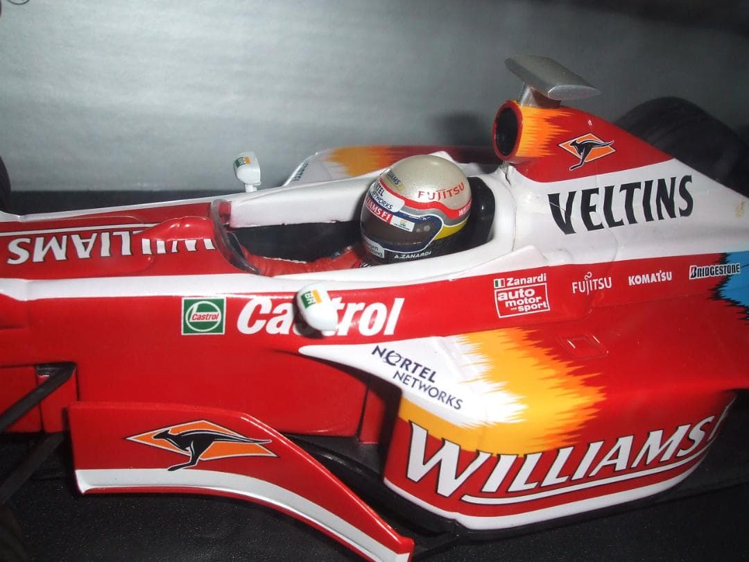 ウィリアムズ　F1　ショーカー　１９９９　ザナルディ　ミニチャンプス　１／１８