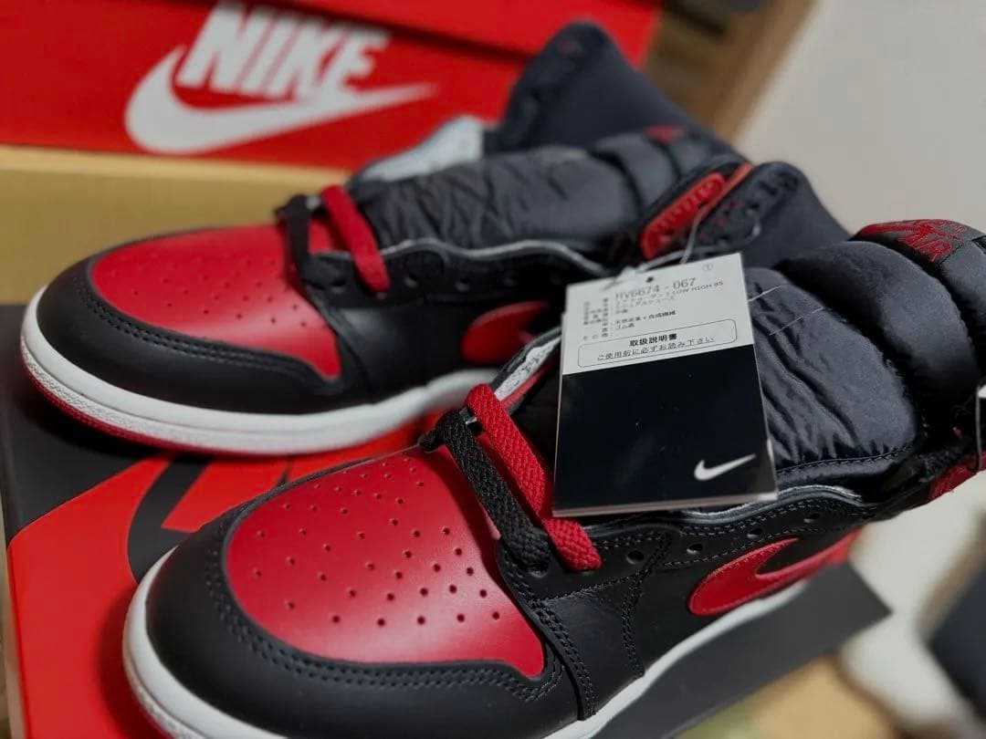 シューズ(男性用) 2025 Nike Air Jordan 1 85 BRED 27cm