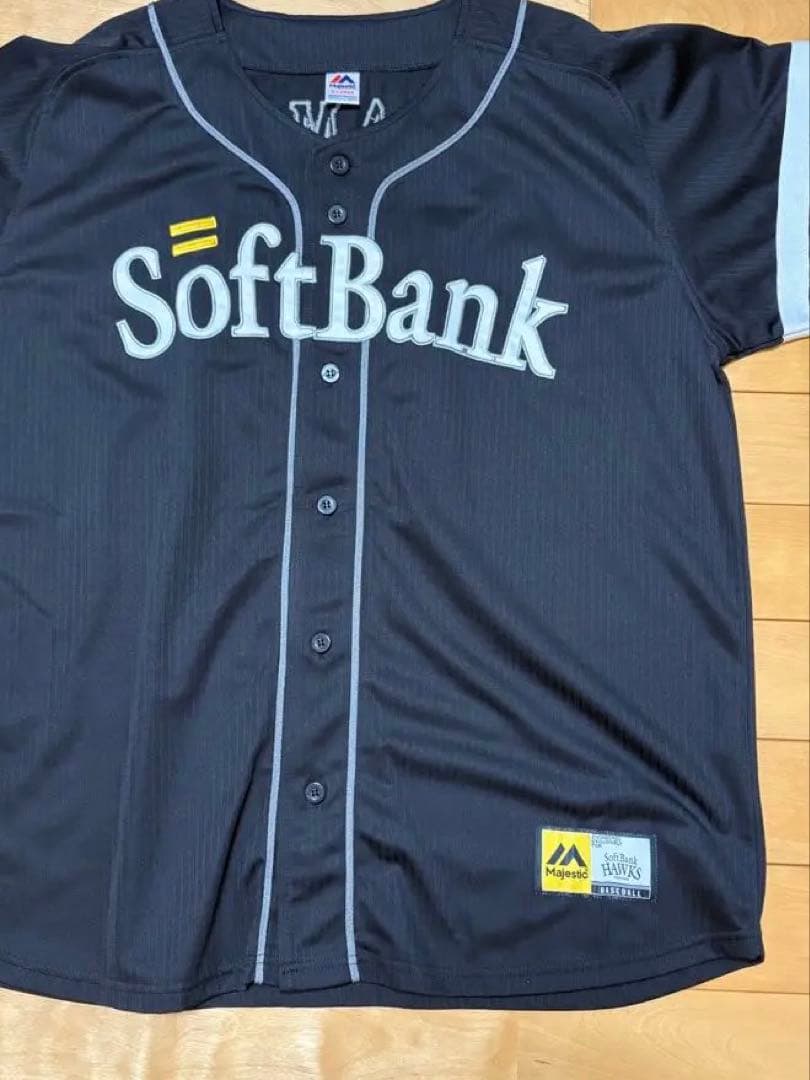 ソフトバンクホークス　今宮健太6 ユニフォーム　ビジター　XL