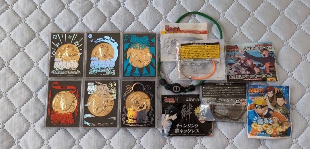 NARUTO ナルト グッズ 綱手之首飾 額当て 非売品＋カード・ホルダー