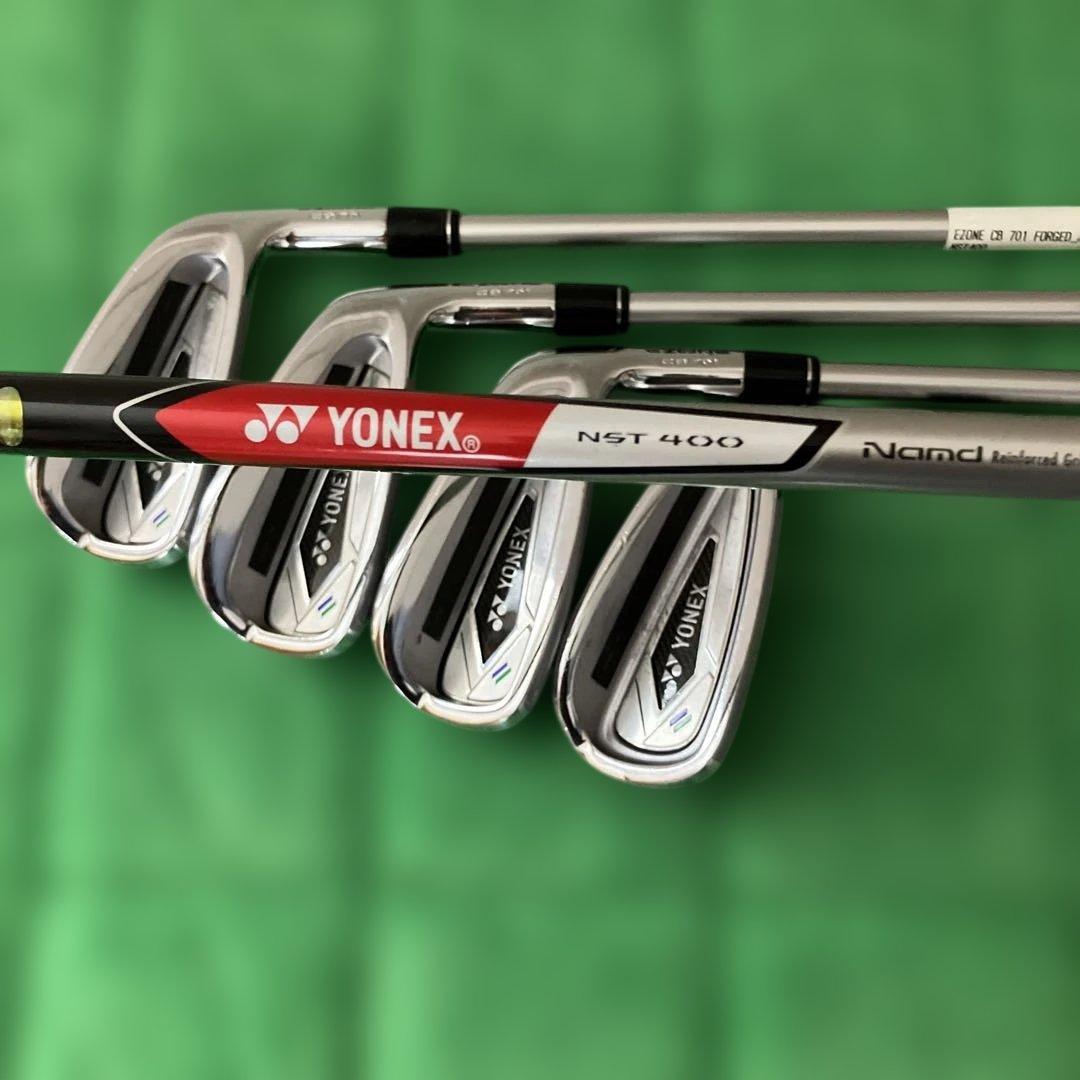 激飛び◆人気YONEX 701 フォージト5本、カーボンセット