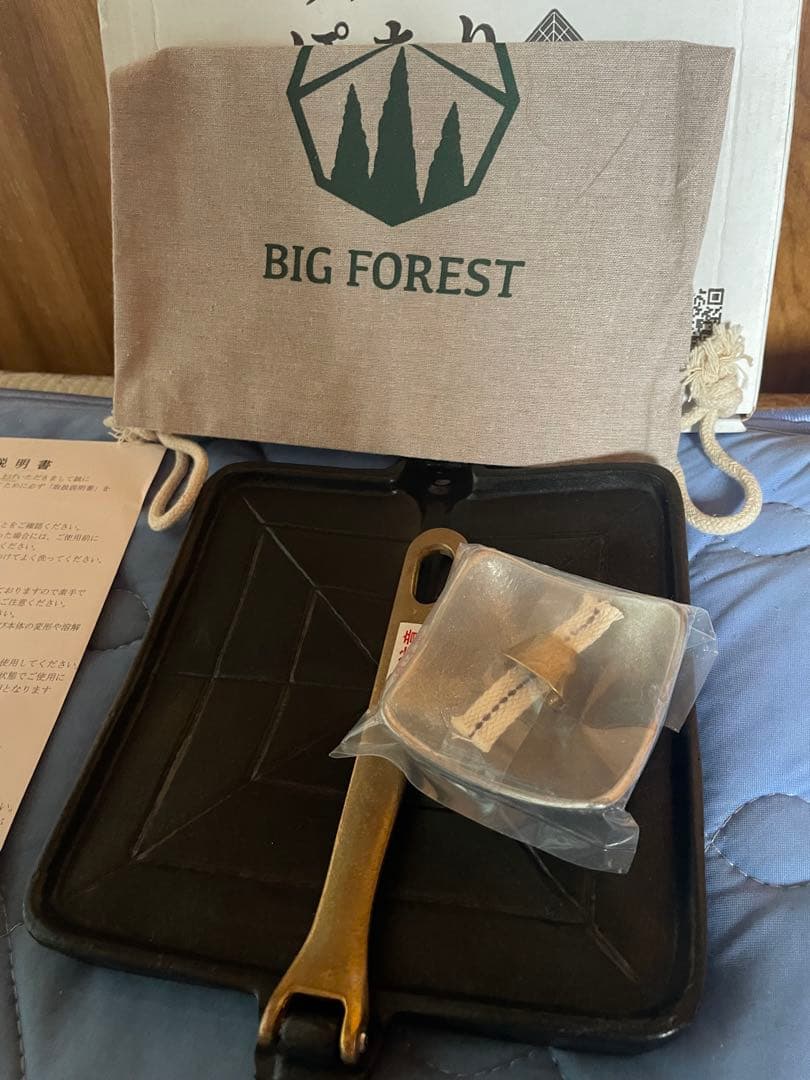 BIG FOREST ポタリ　グリルプレート　未使用品　キャンパー