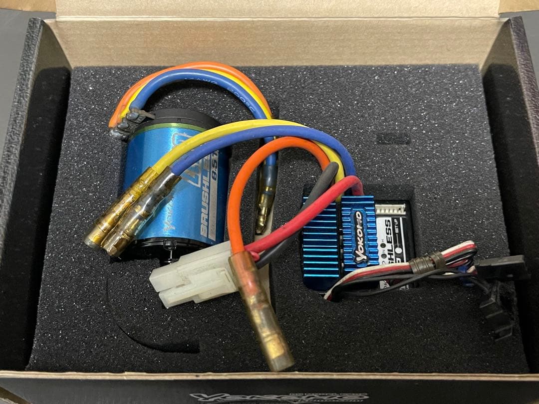 Yokomo BL-SP 8.5ターン コンボセット ブラシレスモーター ESC