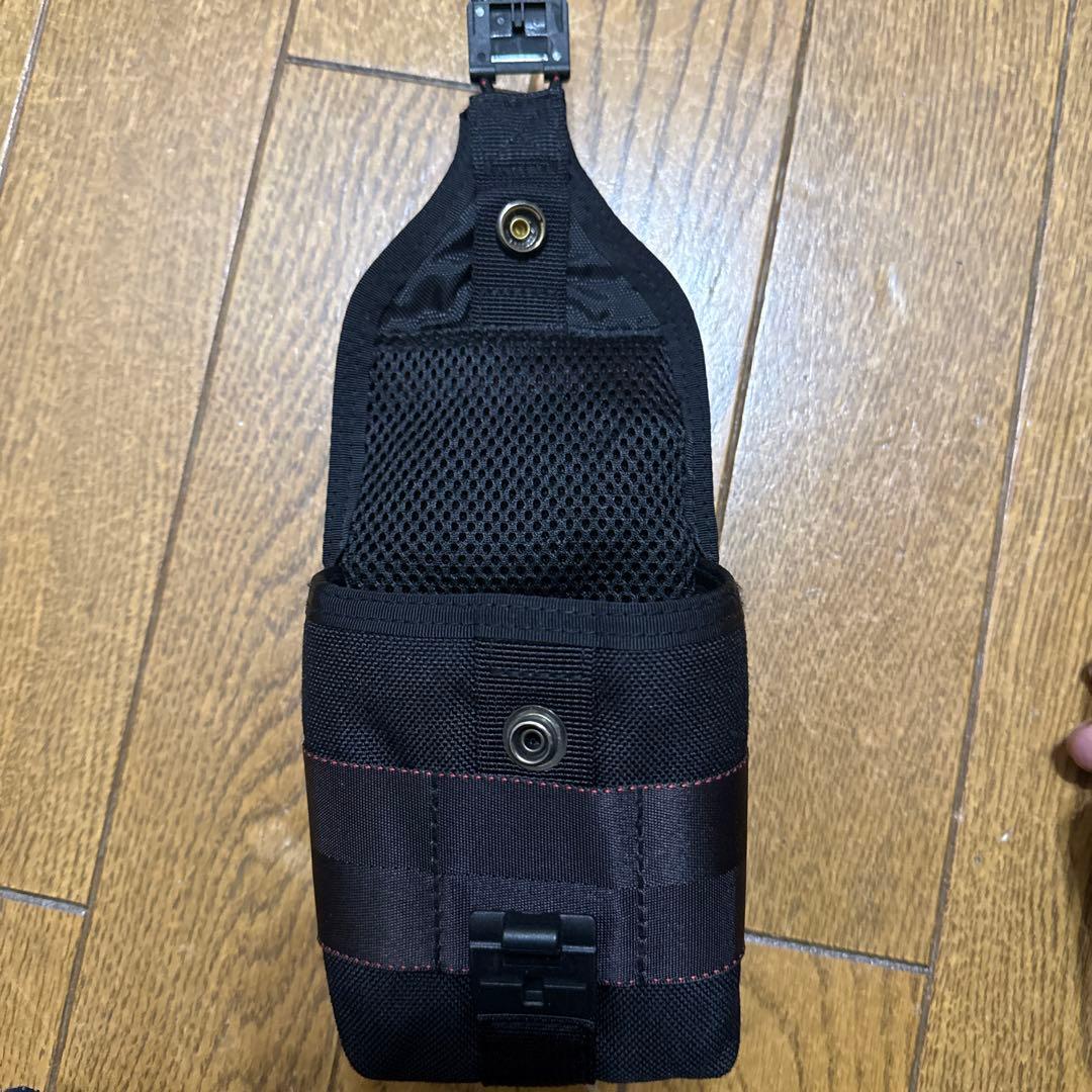 BRIEFING ナイロンポーチ ブラック