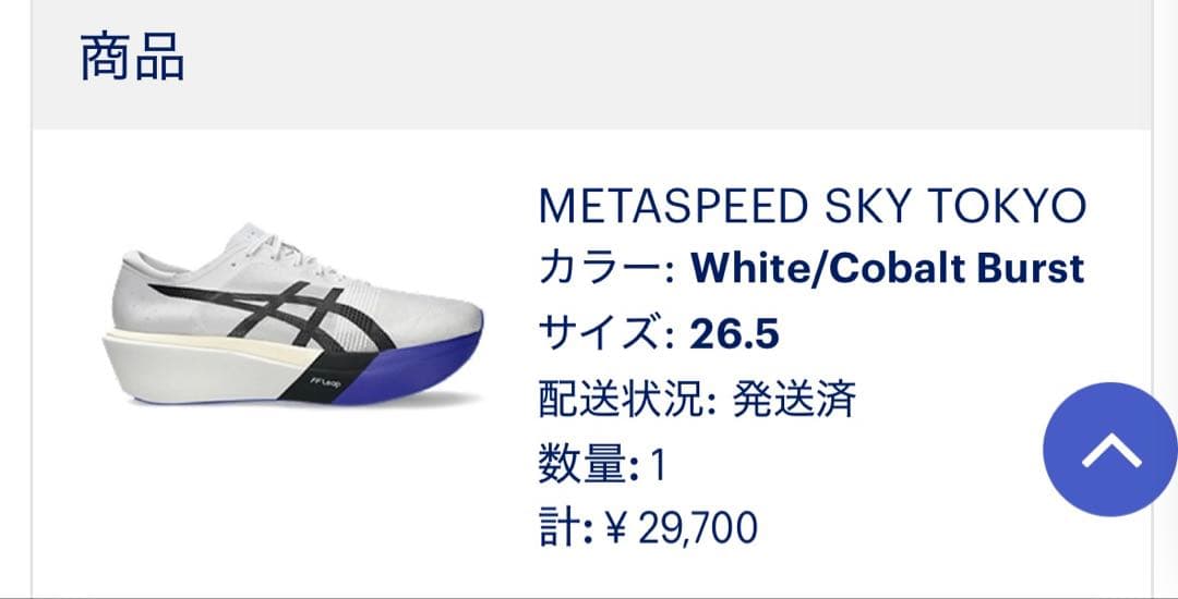 【26.5】SPEED SKY TOKYOメタスピードスカイトーキョー
