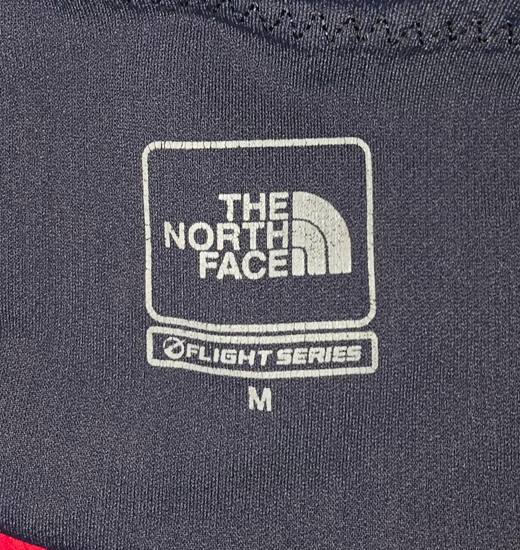 THE NORTH FACE レッドTシャツ＆ショートパンツセット(古着)
