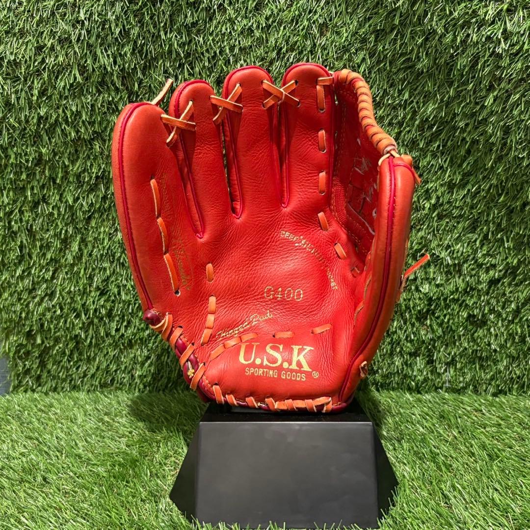 新品未使用　タグ付き　野球グラブ　グローブ　一般軟式大人用　投手用　uskウメダ
