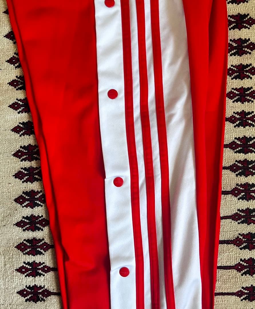 【レア】adidas Originals/アディブレイク/トラックパンツ/レッド