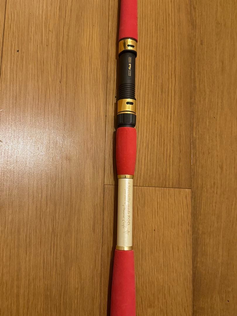 特注ルアーロッド 赤グリップ【釣竿】