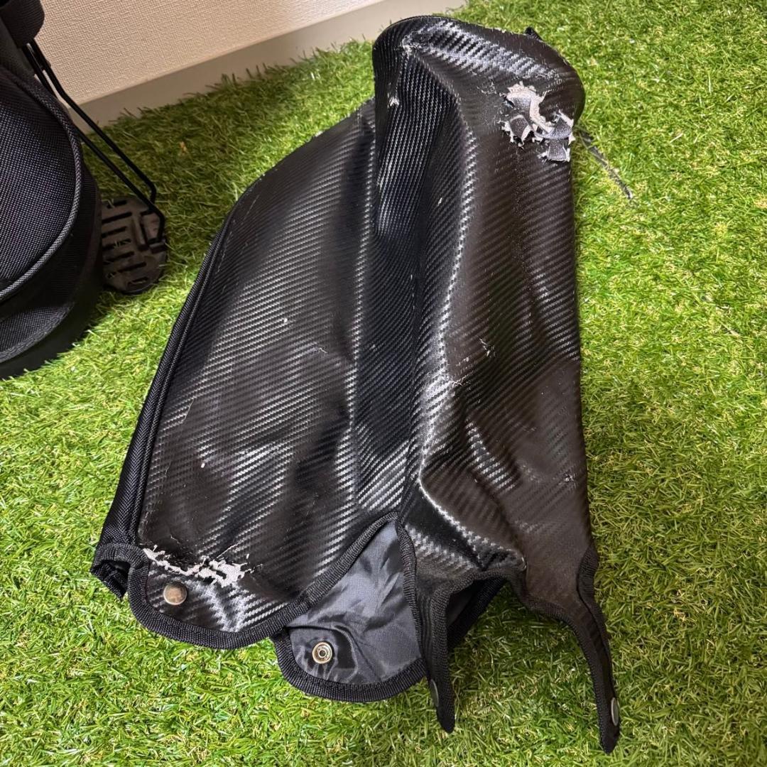 希少 アンダーアーマー キャディバッグ スタンド ブラック3.22kg 9型