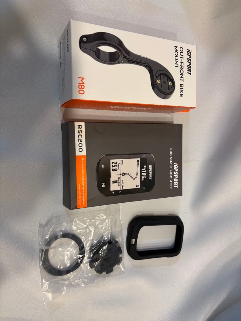 iGPSPORT BSC200　サイコンセット　2.5インチ画面
