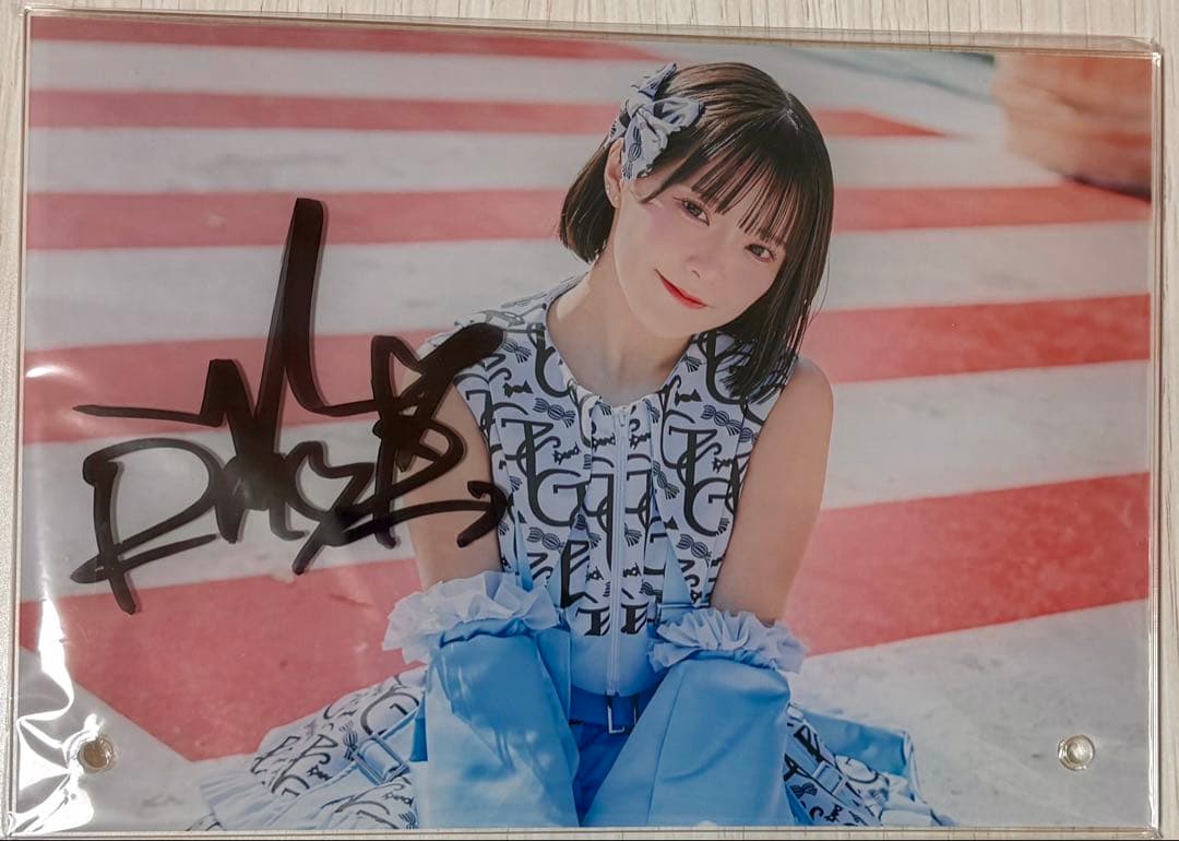 【美品】「倍倍FIGHT!」ラッフルくじ　A賞　アクリルフォトパネル　福山梨乃