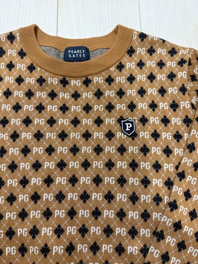 PEARLY GATES PGロゴセーター サイズ