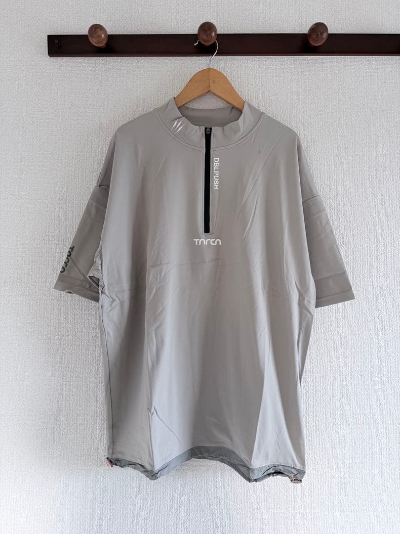 RUFFLOG TNRCN HALF-ZIP TEE ラフロッグ　サイズXL