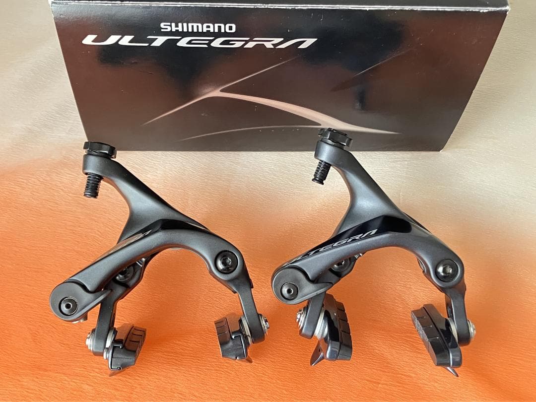 シマノ アルテグラ BR-R8000 前後リムブレーキセット R55C4シュー