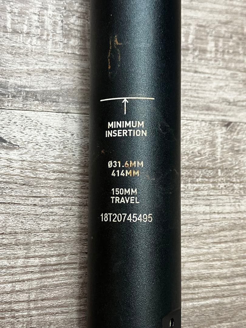 パーツ Rockshox Reverb Stealth 150mm 31.6mm