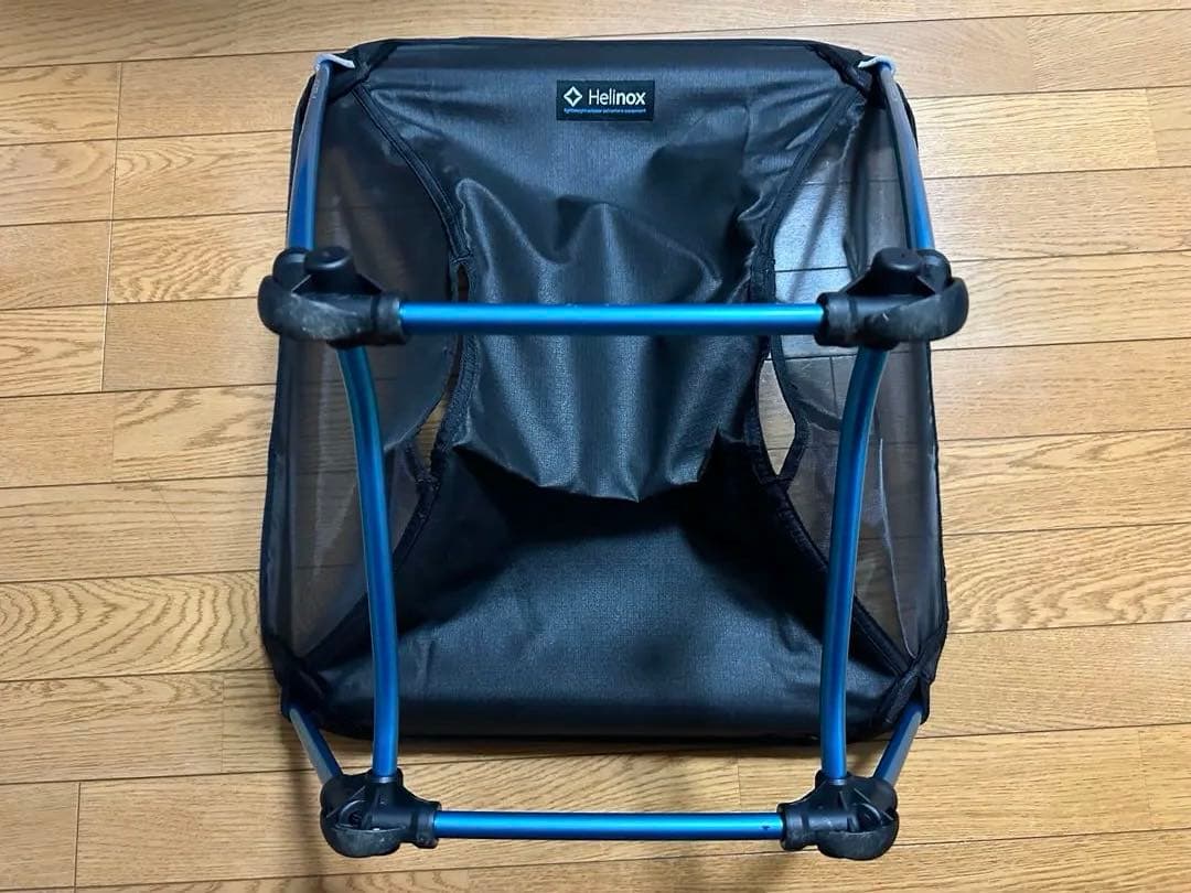 週末値下げヘリノックス　グランドチェア ブラック　ブラウン二脚セット
