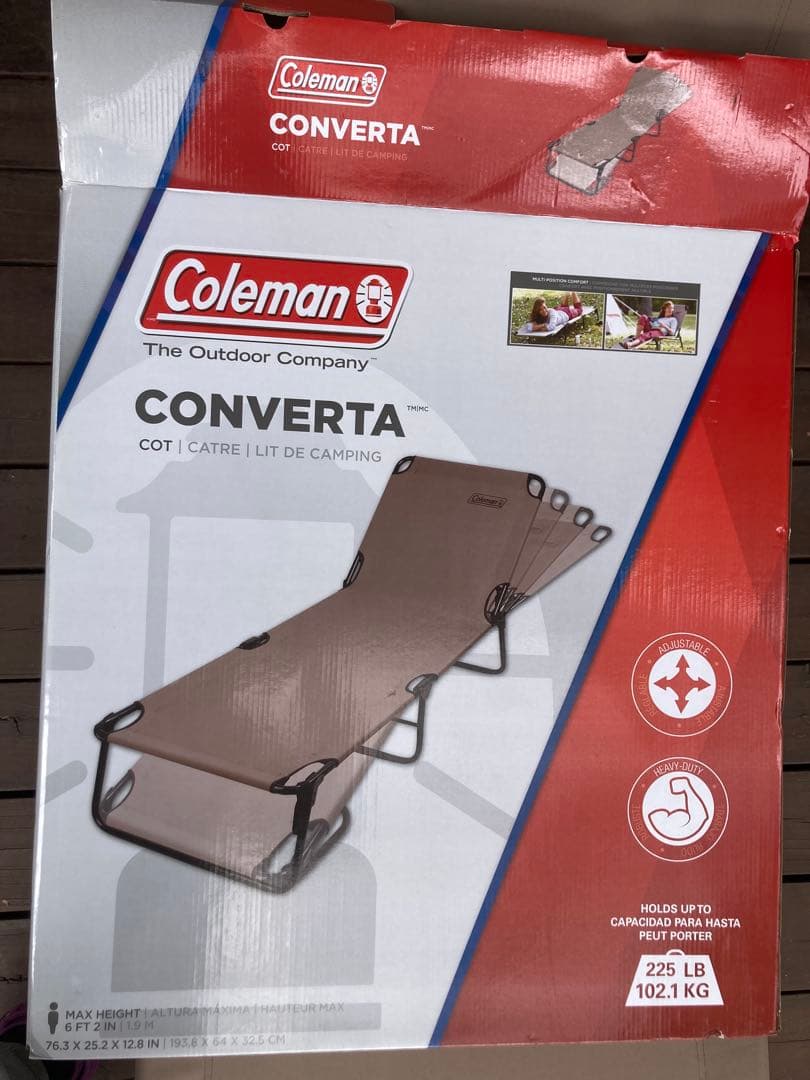 Coleman Converta コット キャンプ用寝具