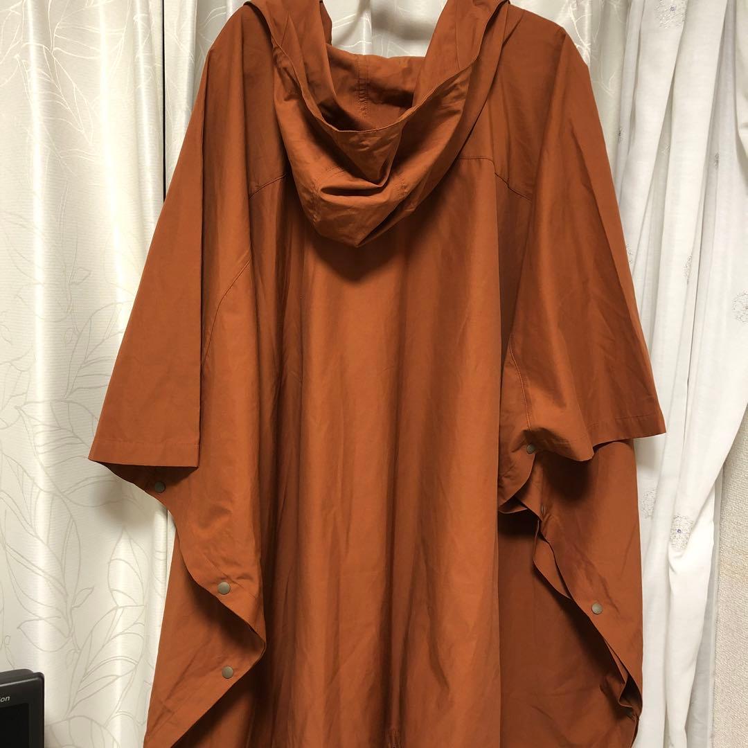 新品未使用　KELTY ブラウン　ポンチョ　レインコート