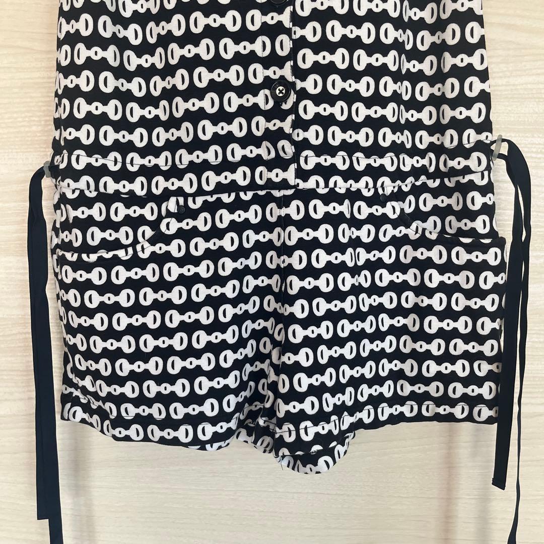 【美品】PEARLYGATE パーリーゲイツ　ノースリーブロンパース　０サイズ