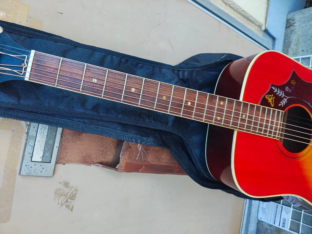 美品 JEISON Hummingbird PU付エレアコ G社シール２枚