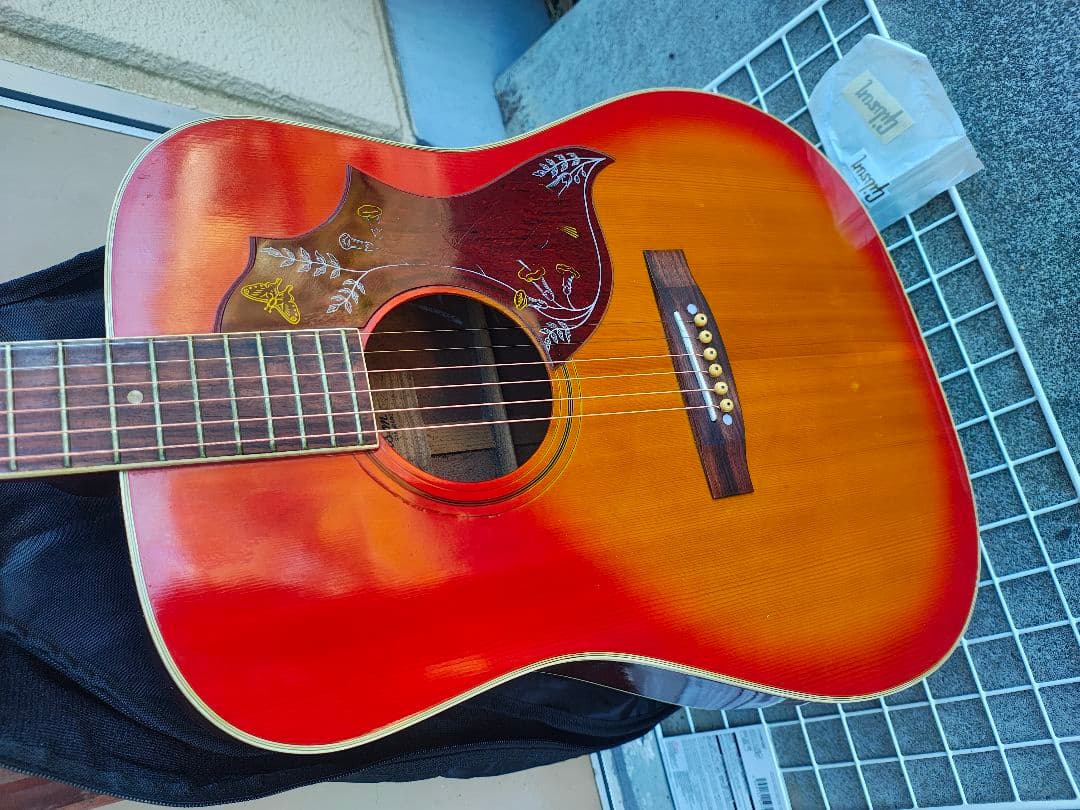 美品 JEISON Hummingbird PU付エレアコ G社シール２枚