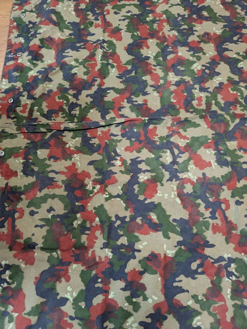 スイス軍幕　アルペンカモ　used 美品