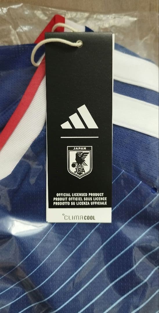 サッカー日本代表ユニフォーム みずほ銀行キャンペーン品　Mサイズ