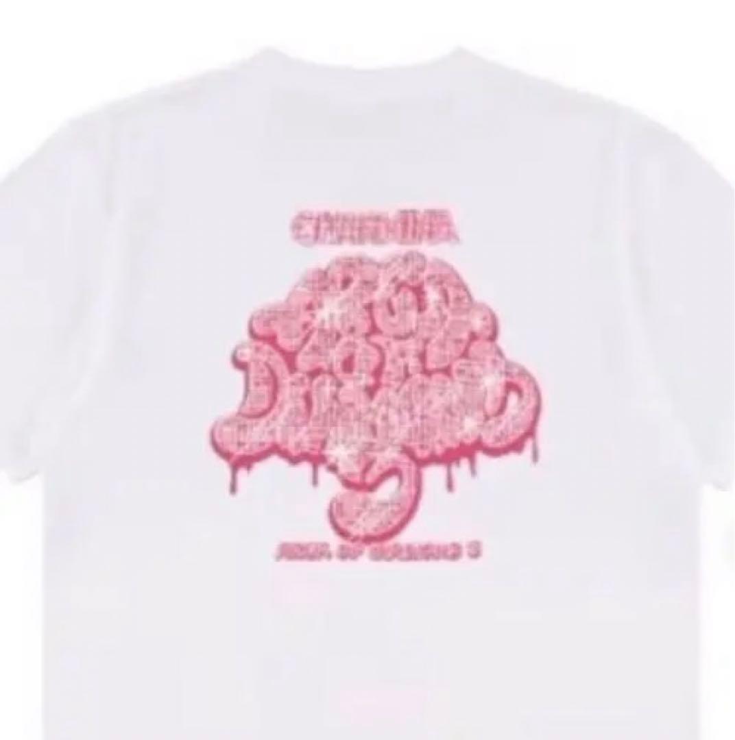ゃんみな　AREA OF DIAMOND3 ツアーTシャツ 白　M