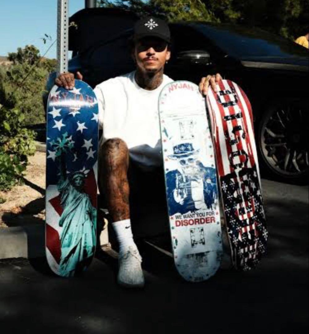 Nyjah× Disorder デッキ 8.125 2024 オリンピックモデル
