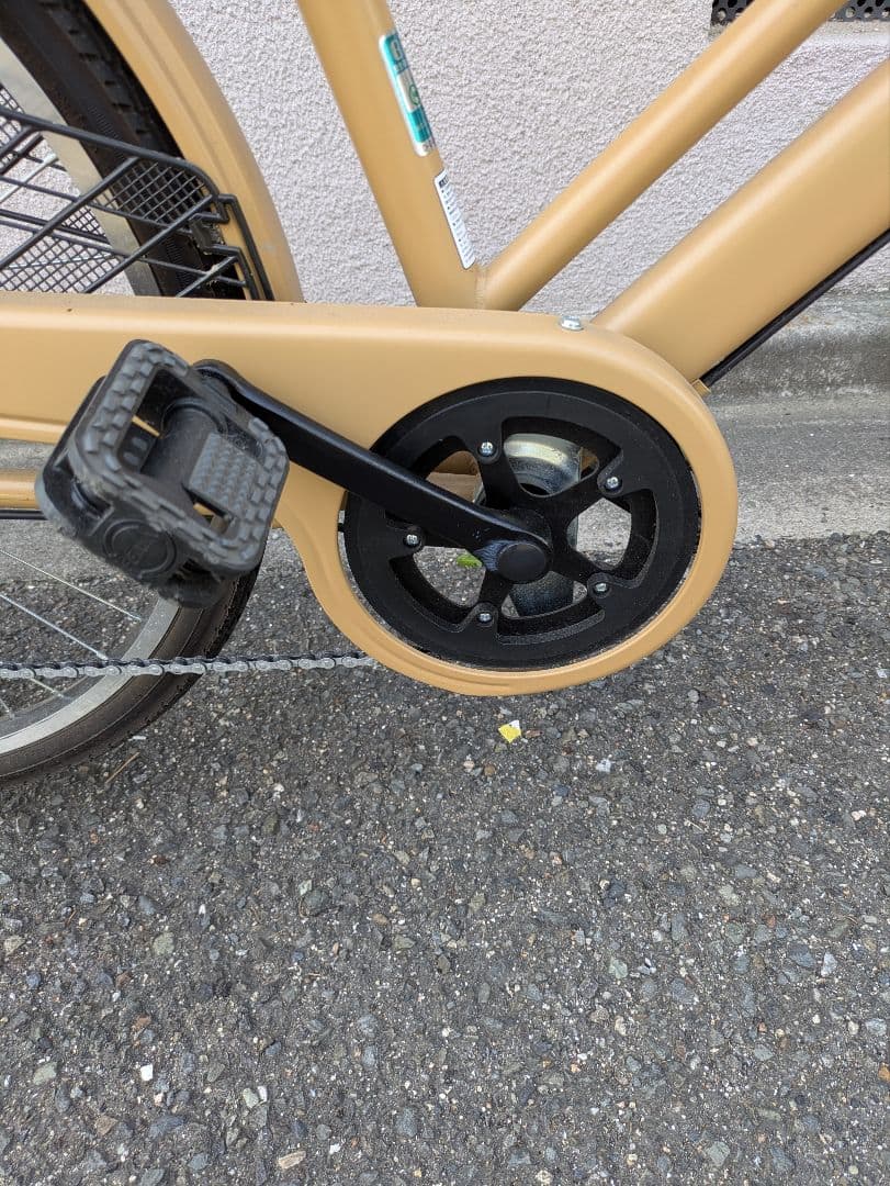 シティサイクル バスケット付き