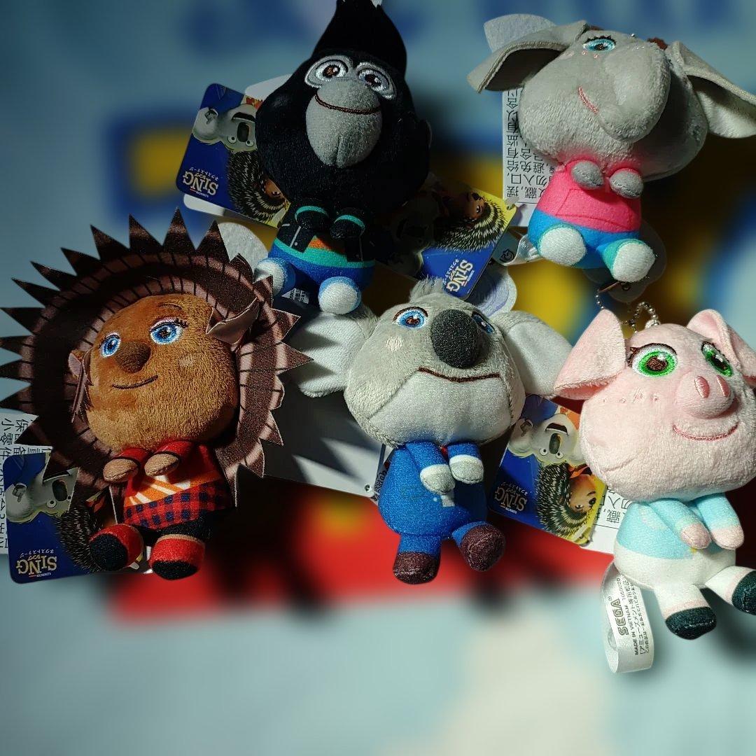 SING 2　シング UNIVERSAL　５体セット　　プライズ品　新品未使用
